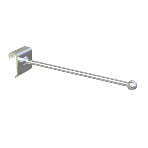 Gancho com esfera barra